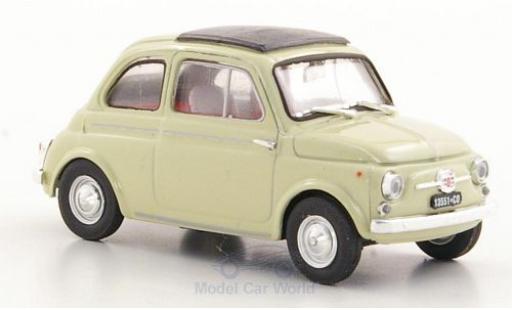 Fiat 500 1/43 Brumm D beige 1960 coche miniatura
