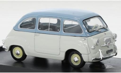 Coche miniatura Fiat 600 1/43 Brumm Multipla Berlina Serie 1a grau/blau 1956 1:43 Fiat 600 1/43 Brumm Multipla Berlina Serie 1a grau/blau 1956 1:43 coche miniatura