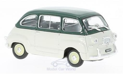 Coche miniatura Fiat 600 1/43 Brumm Multipla verde/gris 1956 Fiat 600 1/43 Brumm Multipla verde/gris 1956 coche miniatura