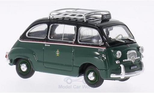 Coche miniatura Fiat 600 1/43 Brumm D Multipla 1960 Taxi di Milano Fiat 600 1/43 Brumm D Multipla 1960 Taxi di Milano coche miniatura