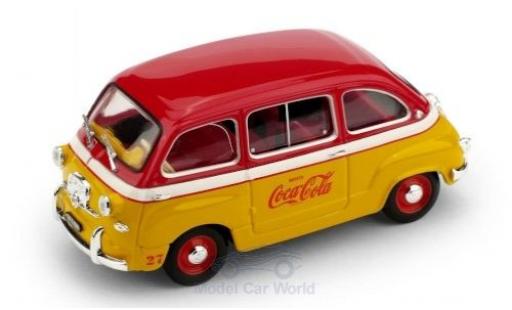 Coche miniatura Fiat 600 1/43 Brumm D Multipla Coca Cola 1960 Olympiade Rom Fiat 600 1/43 Brumm D Multipla Coca Cola 1960 Olympiade Rom coche miniatura