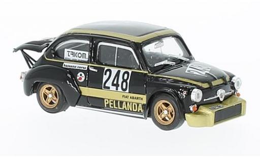 Coche miniatura Fiat Abarth 1000 1/43 Brumm No.248 Rally Trento - Bondone 1976 G.Chivacci Fiat Abarth 1000 1/43 Brumm No.248 Rally Trento - Bondone 1976 G.Chivacci coche miniatura