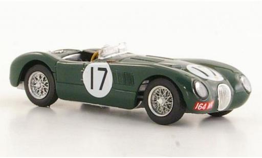 Coche miniatura Jaguar C-Type 1/43 Brumm RHD No.17 24h Le Mans 1953 Moss Collection P.Walker/S.Moss Jaguar C-Type 1/43 Brumm RHD No.17 24h Le Mans 1953 Moss Collection P.Walker/S.Moss coche miniatura