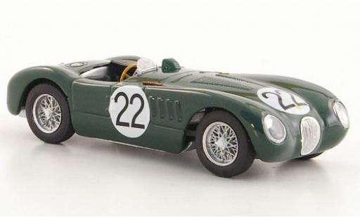 Coche miniatura Jaguar C-Type 1/43 Brumm RHD No.22 24h Le Mans 1951 Moss Collection S.Moss/J.Fairman Jaguar C-Type 1/43 Brumm RHD No.22 24h Le Mans 1951 Moss Collection S.Moss/J.Fairman coche miniatura