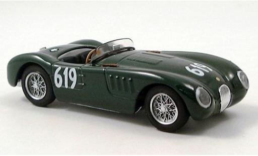 Coche miniatura Jaguar C-Type 1/43 Brumm RHD No.619 Mille Miglia 1952 Moss Collection S.Moss Jaguar C-Type 1/43 Brumm RHD No.619 Mille Miglia 1952 Moss Collection S.Moss coche miniatura