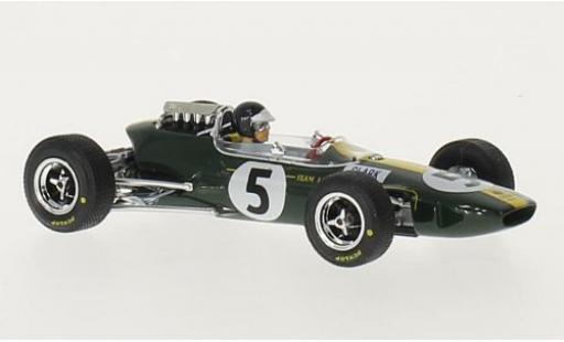 Lotus 33 1/43 Brumm No.5 Formel 1 GP England 1965 J.Clark coche miniatura