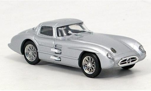 Coche miniatura Mercedes 300 1/43 Brumm SLR Coupe gris 1955 Mercedes 300 1/43 Brumm SLR Coupe gris 1955 coche miniatura