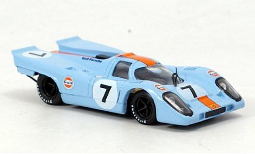 Porsche 917 1/43 Brumm K No.7 Gulf 1000km Monza 1970 P.Rodriguez/L.Kinnunen coche miniatura