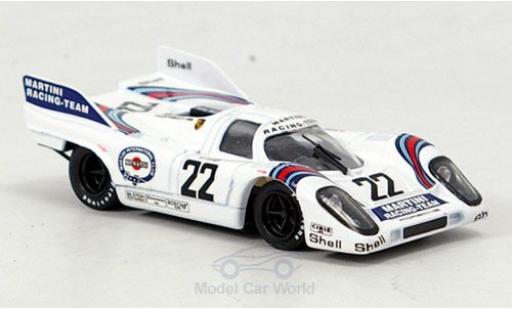 Coche miniatura Porsche 917 1971 1/43 Brumm No.22 Scuderia Martini Racing Martini 24h Le Mans 1971 H.Marko/G.van Lennep Porsche 917 1971 1/43 Brumm No.22 Scuderia Martini Racing Martini 24h Le Mans 1971 H.Marko/G.van Lennep coche miniatura