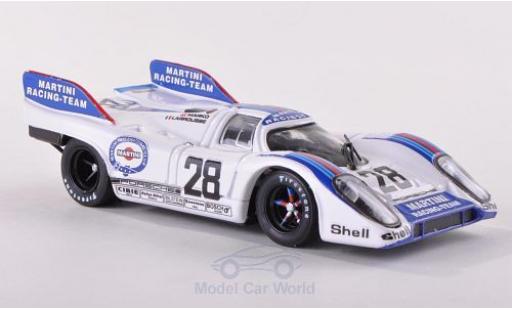 Coche miniatura Porsche 917 1971 1/43 Brumm K No.28 Martini Racing Team Martini 1000 Km Österreich 1971 H.Marko/G.Larousse Porsche 917 1971 1/43 Brumm K No.28 Martini Racing Team Martini 1000 Km Österreich 1971 H.Marko/G.Larousse coche miniatura