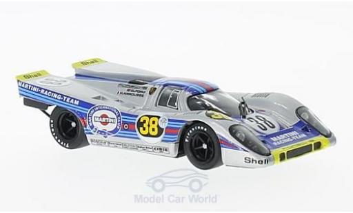 Coche miniatura Porsche 917 1971 1/43 Brumm K No.38 Martini Racing Team Martini 1000 Km Buenos Aires 1971 V.Elford/G.Larrousse Porsche 917 1971 1/43 Brumm K No.38 Martini Racing Team Martini 1000 Km Buenos Aires 1971 V.Elford/G.Larrousse coche miniatura