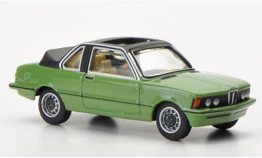 Bmw 320 1/87 Bub Baur Cabrio verde coche miniatura