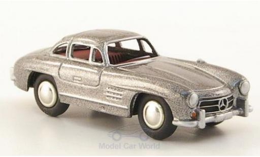 Mercedes 300 SL 1/87 Bub SL (W198) metalico gris coche miniatura