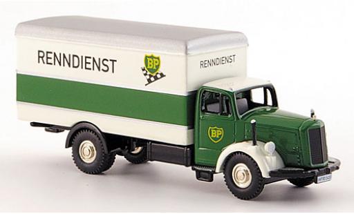 Mercedes L 6600 1/87 Bub BP-Renndienst wagon conteneur-Truck coche miniatura
