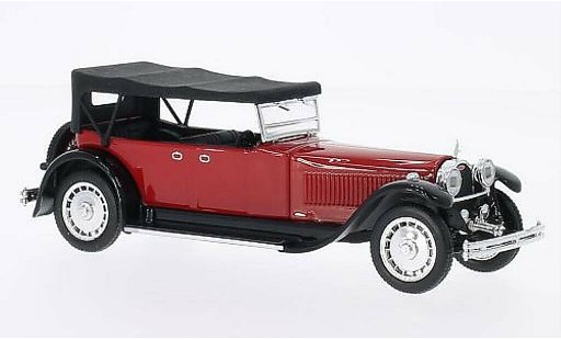 Bugatti 41 torpedo 1/43 Rio Royale rojo/negro 1927 coche miniatura