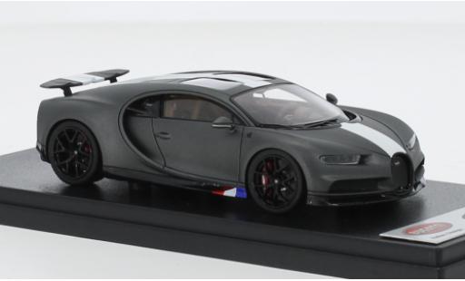 Coche miniatura Bugatti Chiron 1/43 Look Smart Sport L grau 1:43 Bugatti Chiron 1/43 Look Smart Sport L grau 1:43 coche miniatura
