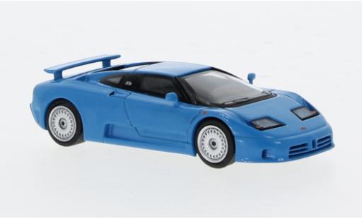 Coche miniatura Bugatti EB110 1/64 Mini GT EB 110 GT blau 1:64 Bugatti EB110 1/64 Mini GT EB 110 GT blau 1:64 coche miniatura