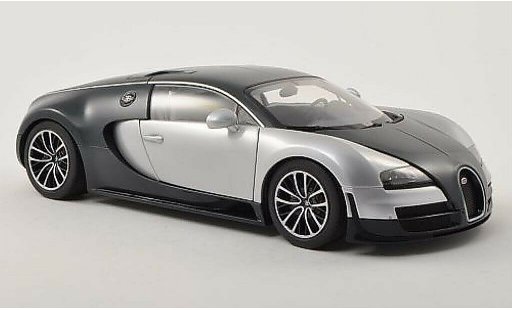 Bugatti Veyron Super Sport 1/18 Autoart 16.4 carbon-azul/gris 2010 coche miniatura