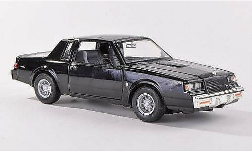 Buick Regal coupe 1/24 Motormax negro 1987 coche miniatura