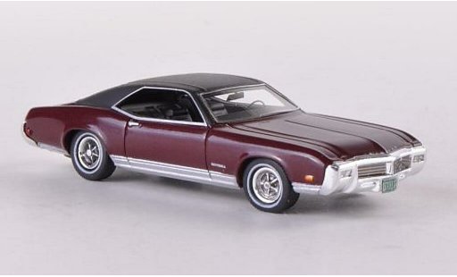 Buick Riviera Grand Sport 1/87 Neo GS rojo/negro 1969 coche miniatura