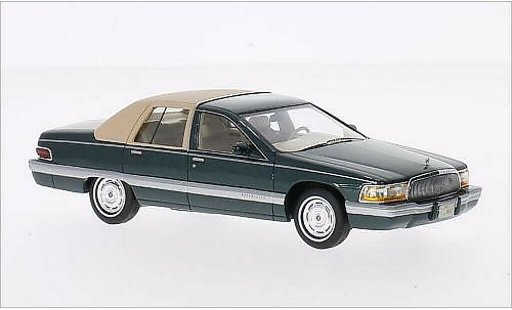 Buick Roadmaster Sedan 1/43 GLM verde/beige 1994 coche miniatura