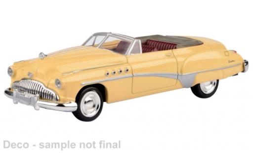 Buick Roadmaster 1/43 Motormax gelb 1949 1:43 coche miniatura