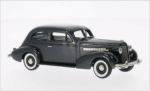 Buick Special Sedan 1/43 Brooklin 2-DR Plain Back 4-door M-44 metalico gris 1937 coche miniatura