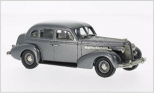 Buick Special Sedan 1/43 Brooklin 4-door Touring metalico gris 1937 coche miniatura