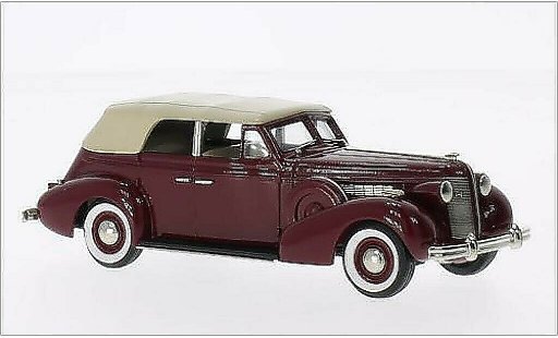 Buick Special Convertible 1/43 Brooklin 5-Passenger Phaeton rojo/beige 1937 coche miniatura