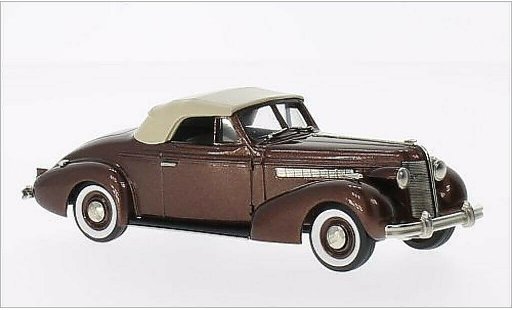 Buick Special Convertible 1/43 Brooklin Coupe M46-C metalico marron/marron 1937 coche miniatura