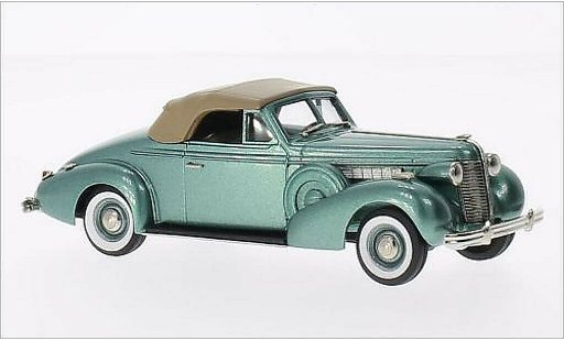 Buick Special Convertible 1/43 Brooklin Coupe M46-C metalico verde/marron 1938 coche miniatura