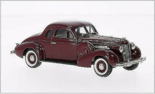 Buick Special Coupe 1/43 Brooklin Sport M-46S rojo 1938 coche miniatura