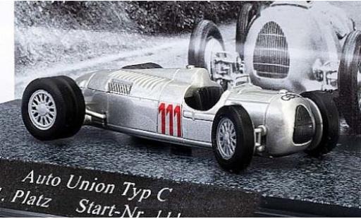 Coche miniatura Auto Union Typ C 1/87 Busch No.111 Schauinsland 1936 H.Stuck Auto Union Typ C 1/87 Busch No.111 Schauinsland 1936 H.Stuck coche miniatura