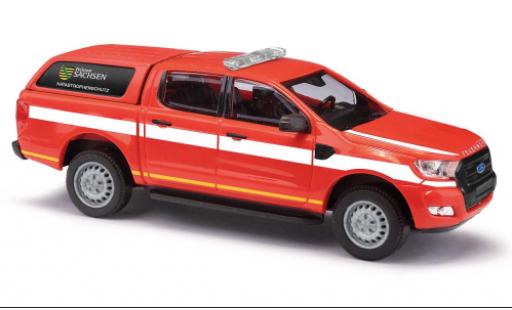 Coche miniatura Ford Ranger 1/87 Busch projoection civile Sachsen 2016 Ford Ranger 1/87 Busch projoection civile Sachsen 2016 coche miniatura