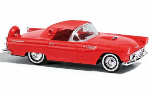 Coche miniatura Ford Thunderbird 1/87 Busch Hardtop rojo 1956 Ford Thunderbird 1/87 Busch Hardtop rojo 1956 coche miniatura