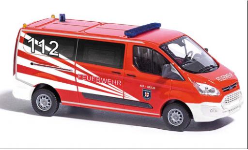 Coche miniatura Ford Transit 1/87 Busch Douane pompiers Koblenz 2012 Ford Transit 1/87 Busch Douane pompiers Koblenz 2012 coche miniatura