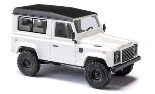 Coche miniatura Land Rover Defender 1/87 Busch 90 blanche 1983 Land Rover Defender 1/87 Busch 90 blanche 1983 coche miniatura