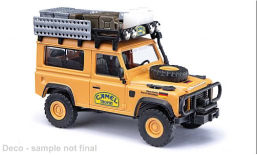 Coche miniatura Land Rover Defender 1/87 Busch 90 Camel Trophy 1985 1983 Land Rover Defender 1/87 Busch 90 Camel Trophy 1985 1983 coche miniatura
