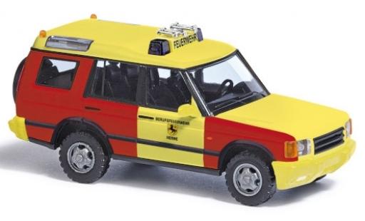 Coche miniatura Land Rover Discovery 1/87 Busch pompiers Herne 1998 Land Rover Discovery 1/87 Busch pompiers Herne 1998 coche miniatura