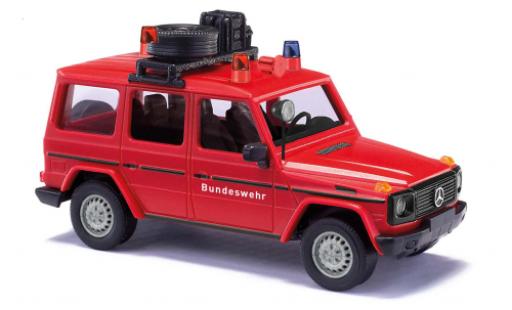 Coche miniatura Mercedes Classe G 1/87 Busch G-classe (W463) pompiers Bundeswehr 1990 Mercedes Classe G 1/87 Busch G-classe (W463) pompiers Bundeswehr 1990 coche miniatura