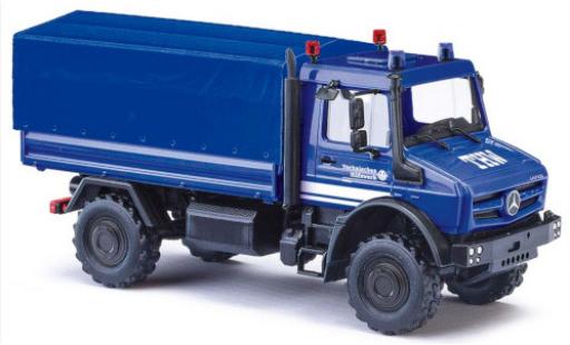 Coche miniatura Mercedes Unimog 1/87 Busch U 5023 THW 2014 Mercedes Unimog 1/87 Busch U 5023 THW 2014 coche miniatura