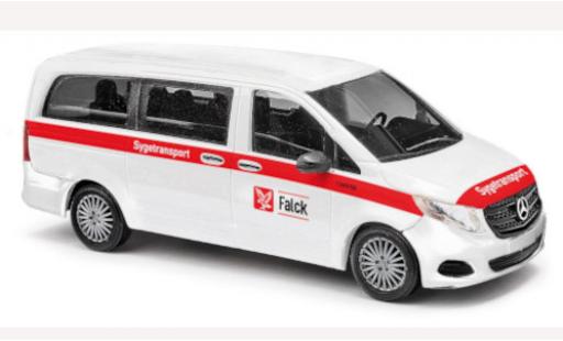 Coche miniatura Mercedes CLA 1/87 Busch V-classe services de secours Falck 2014 Mercedes CLA 1/87 Busch V-classe services de secours Falck 2014 coche miniatura