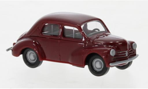 Coche miniatura Renault 4CV 1/87 Busch rouge foncé 1958 Renault 4CV 1/87 Busch rouge foncé 1958 coche miniatura