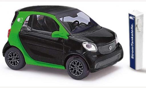 Coche miniatura Smart ForTwo 1/87 Busch Fortwo Electric Drive negro 2014 Smart ForTwo 1/87 Busch Fortwo Electric Drive negro 2014 coche miniatura