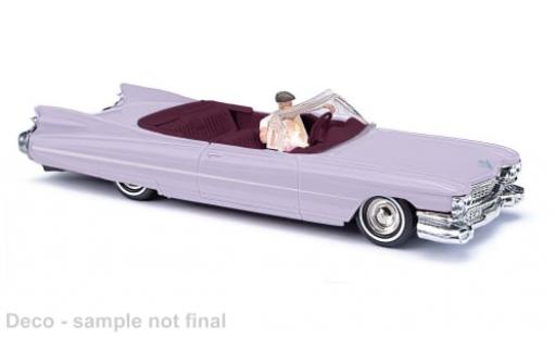 Coche miniatura Cadillac Eldorado 1/87 Busch Cabriolet lila 1959 1:87 Cadillac Eldorado 1/87 Busch Cabriolet lila 1959 1:87 coche miniatura