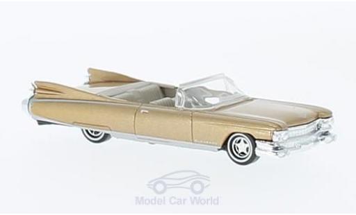 Coche miniatura Cadillac Eldorado 1/87 Busch Convertibnle metalico beige 1959 Cadillac Eldorado 1/87 Busch Convertibnle metalico beige 1959 coche miniatura