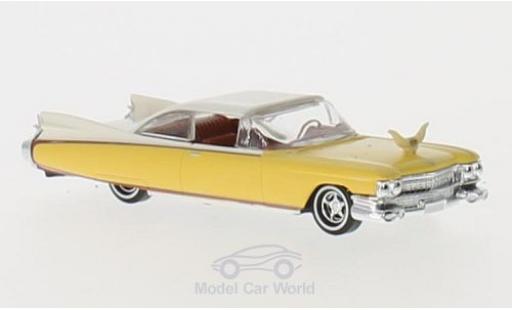 Coche miniatura Cadillac Eldorado 1/87 Busch amarillo/blanco Rodeo Cadillac Eldorado 1/87 Busch amarillo/blanco Rodeo coche miniatura