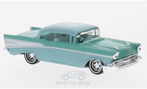 Coche miniatura Chevrolet Bel Air 1957 1/87 Busch verde/azul 1957 Chevrolet Bel Air 1957 1/87 Busch verde/azul 1957 coche miniatura