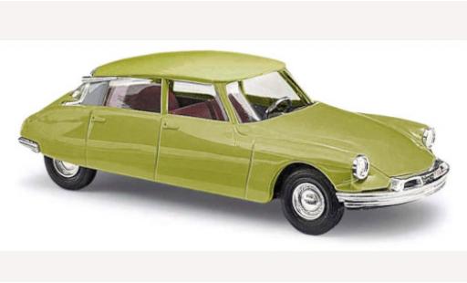 Coche miniatura Citroen DS 1/87 Busch 19 verde 1968 Citroen DS 1/87 Busch 19 verde 1968 coche miniatura