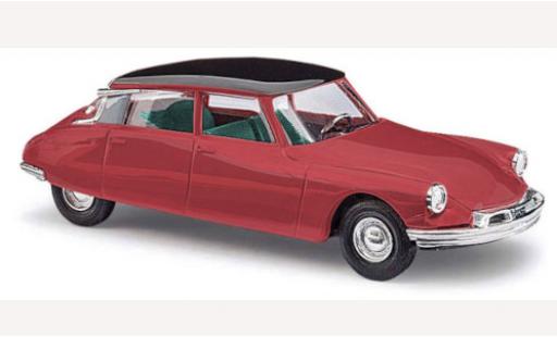Coche miniatura Citroen DS 1/87 Busch 19 rojo/negro 1968 Citroen DS 1/87 Busch 19 rojo/negro 1968 coche miniatura